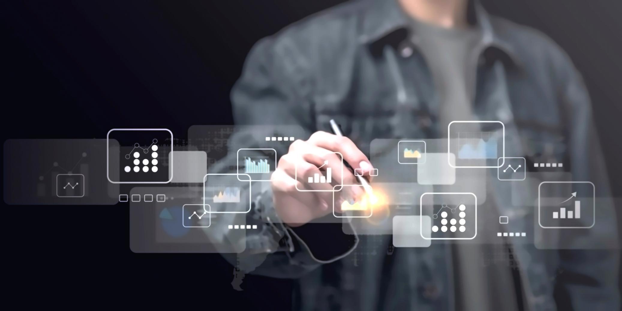 Students analyzing search data